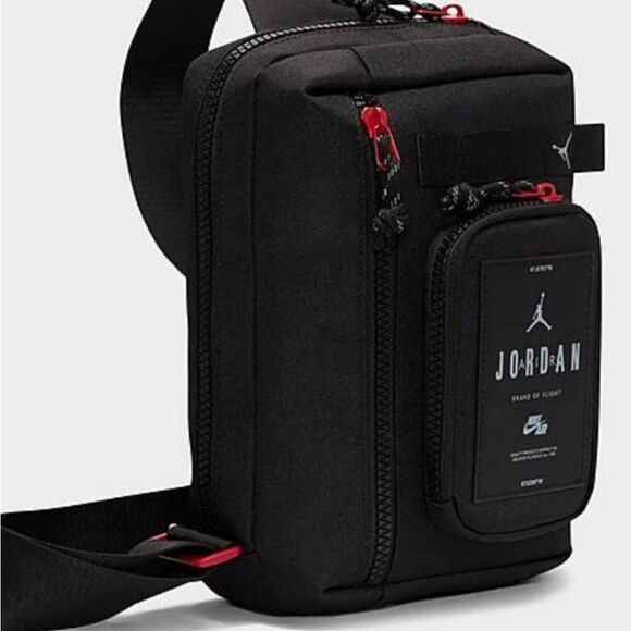 Jordan Hesi Crossbody Bag- Black - Picture 1 of 8